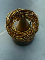 Golden Twist Statement | Ring