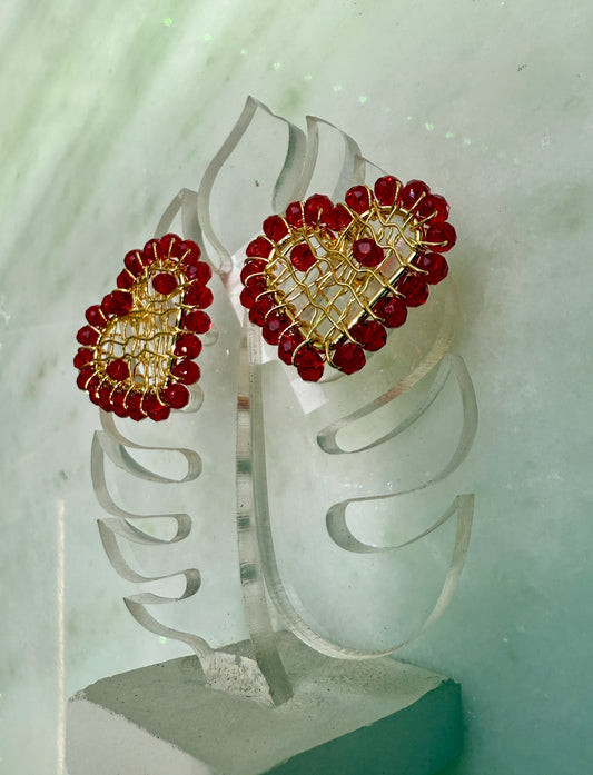 Murano | Heart Earrings