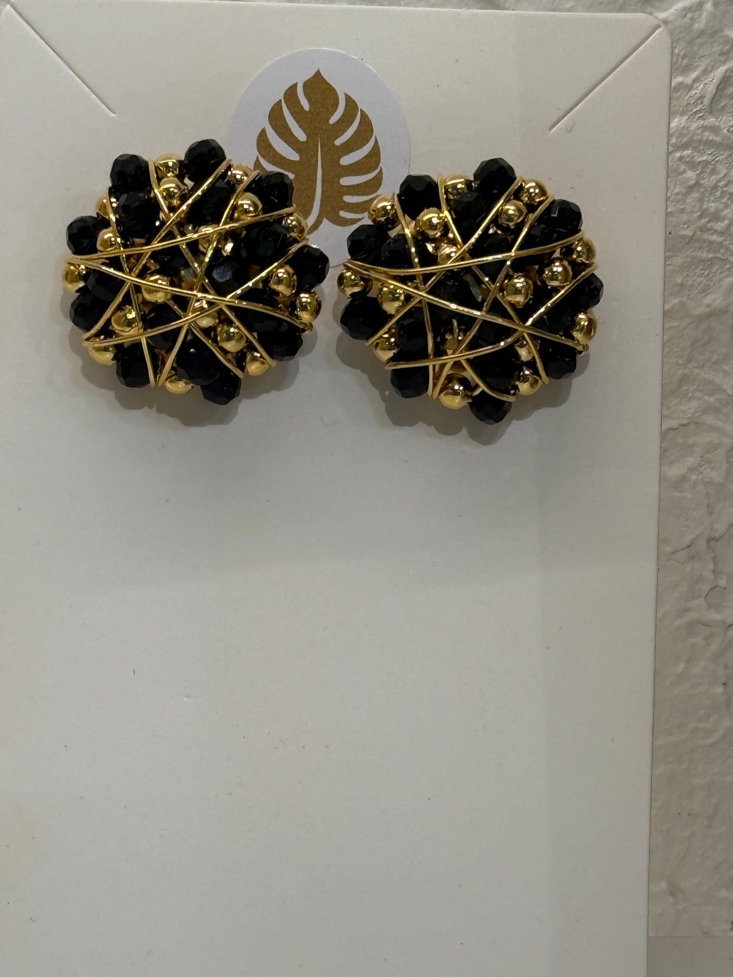 Nocturno Murano Studs | Earrings