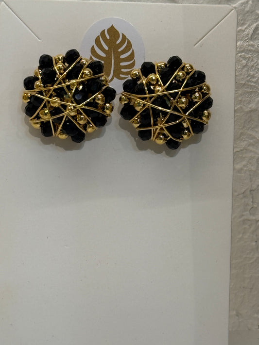 Nocturno Murano Studs | Earrings