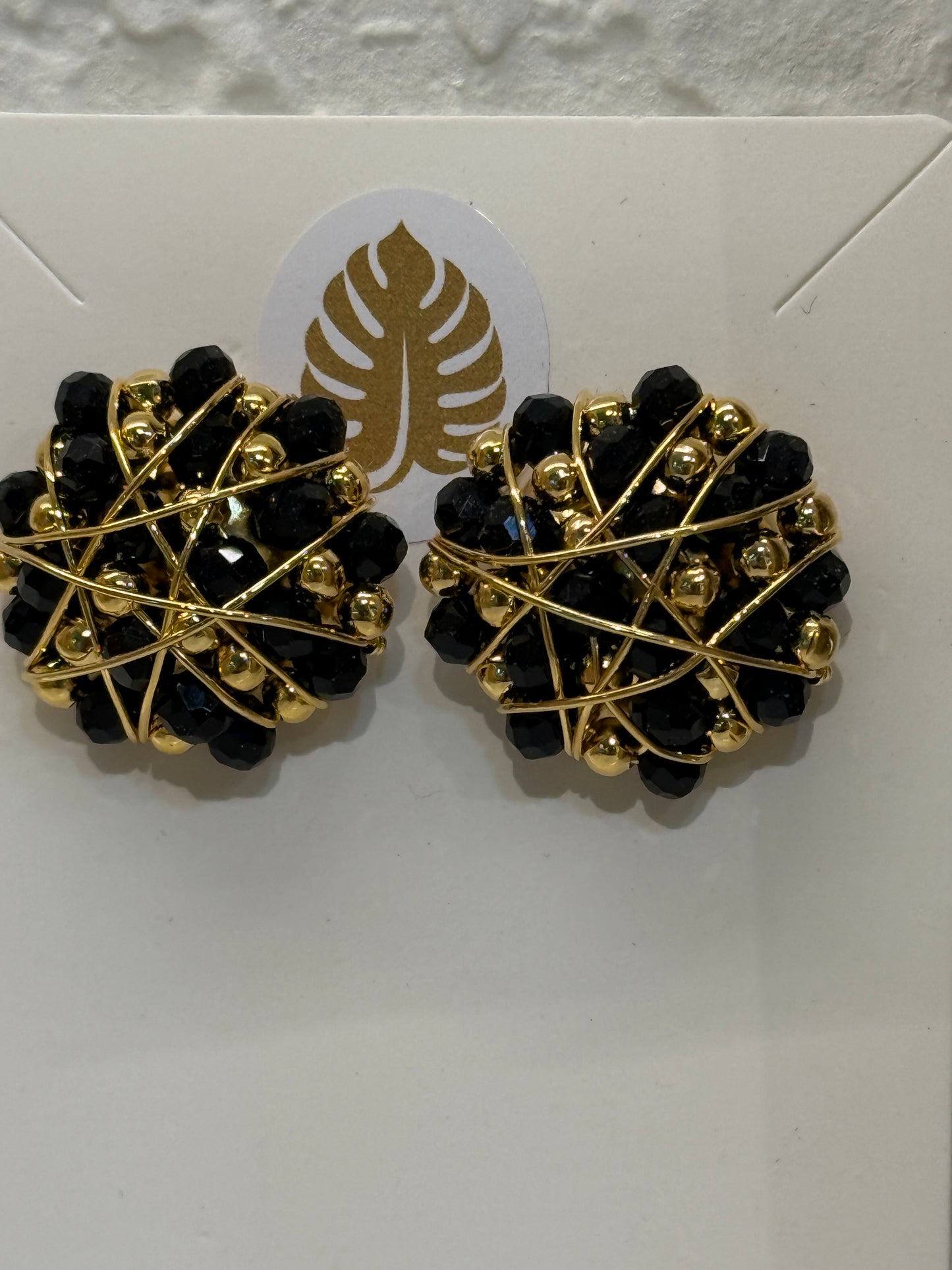 Nocturno Murano Studs | Earrings