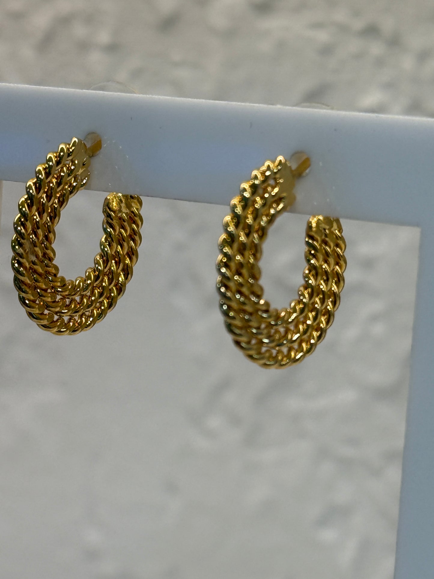 Oro Trenzado Earings