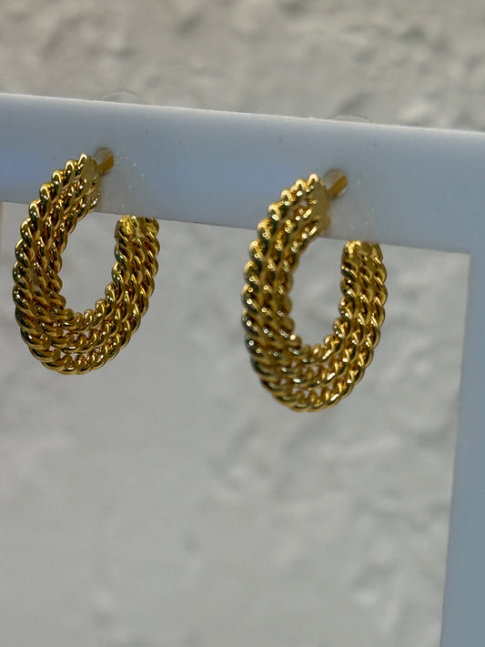 Oro Trenzado Earings