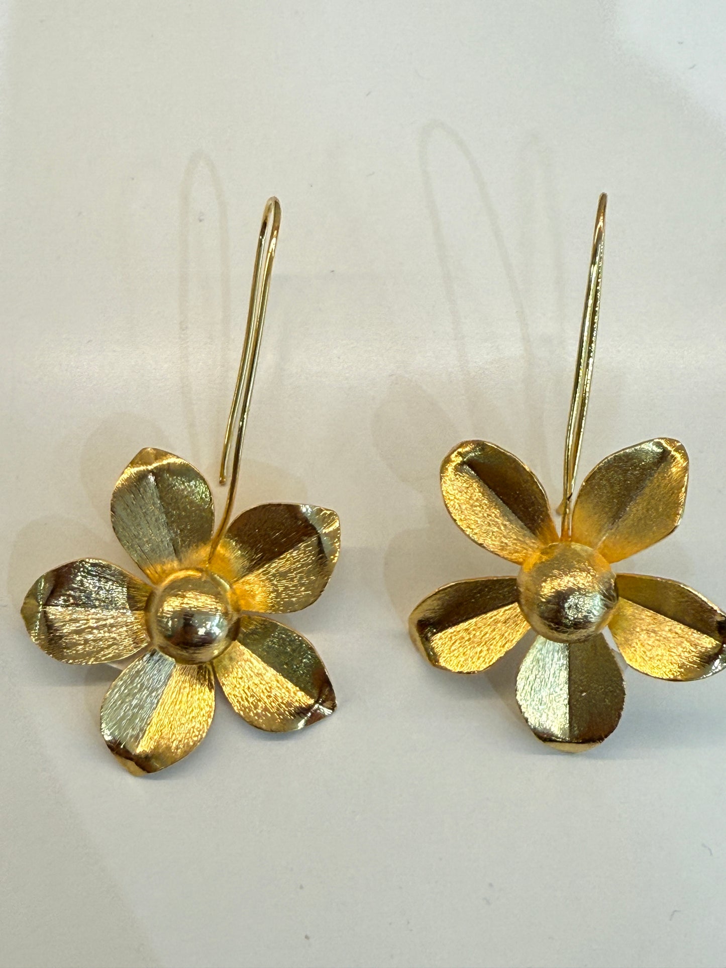 Golden Bloom Drop | Earrings