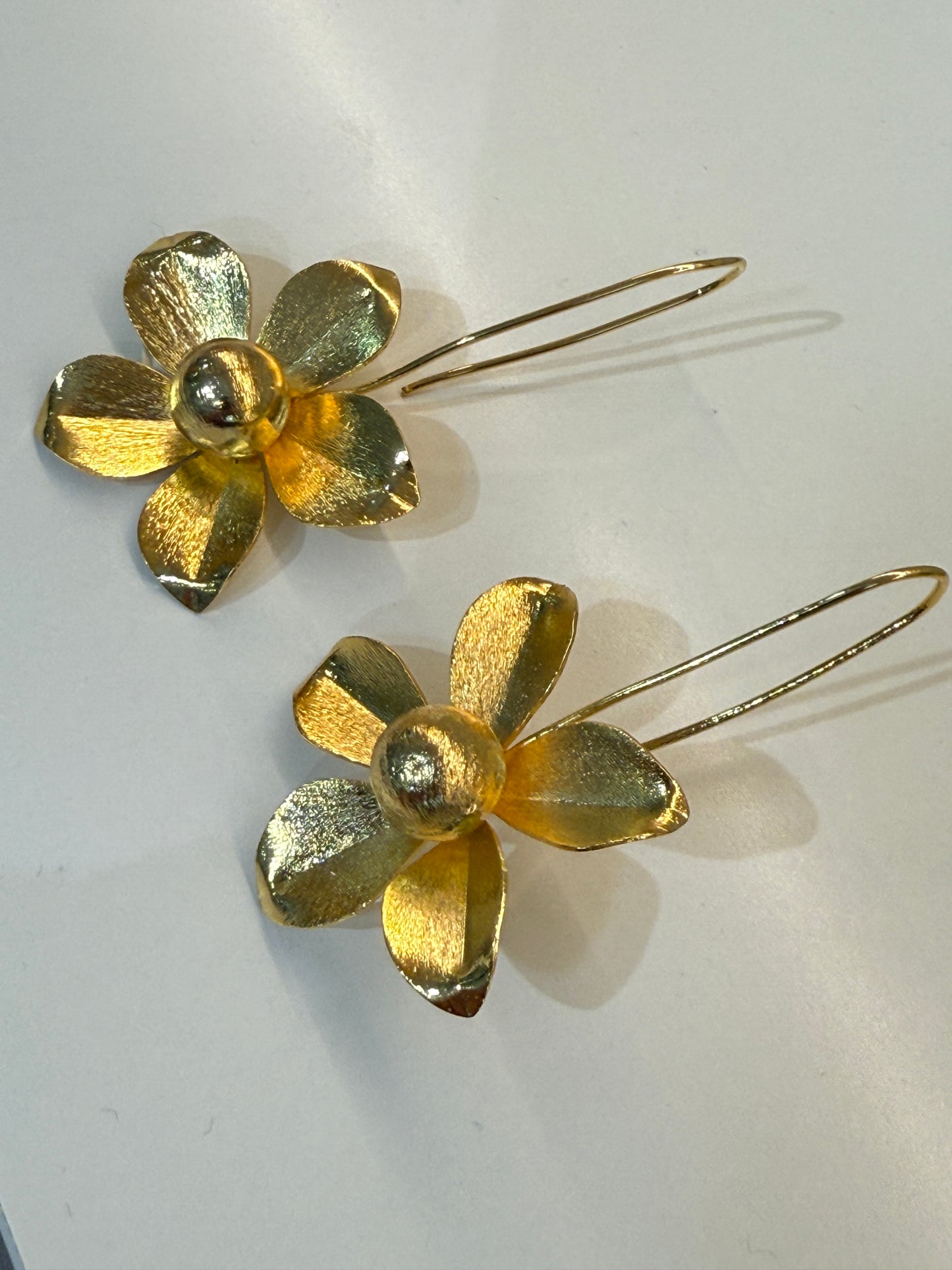 Golden Bloom Drop | Earrings
