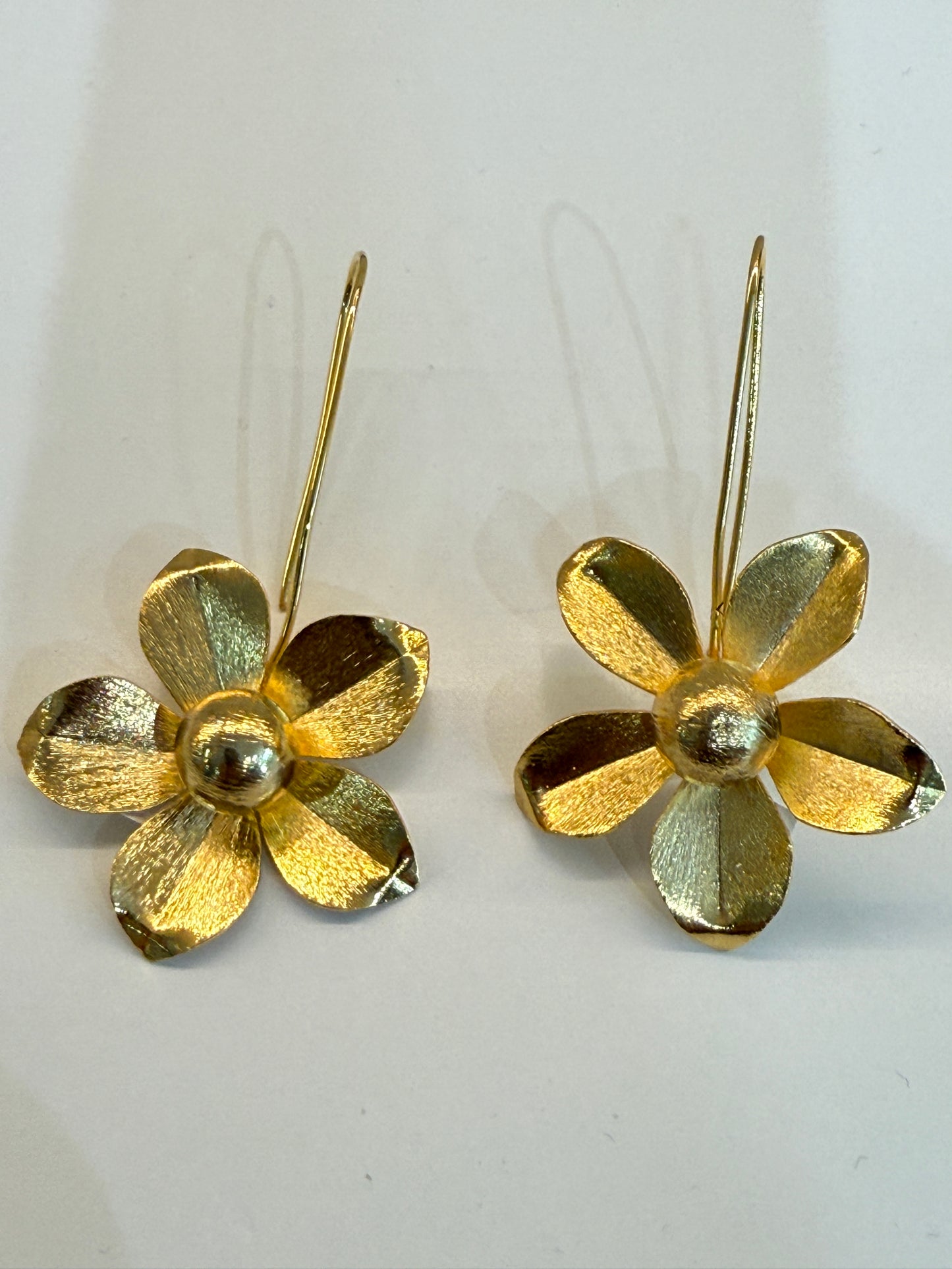 Golden Bloom Drop | Earrings