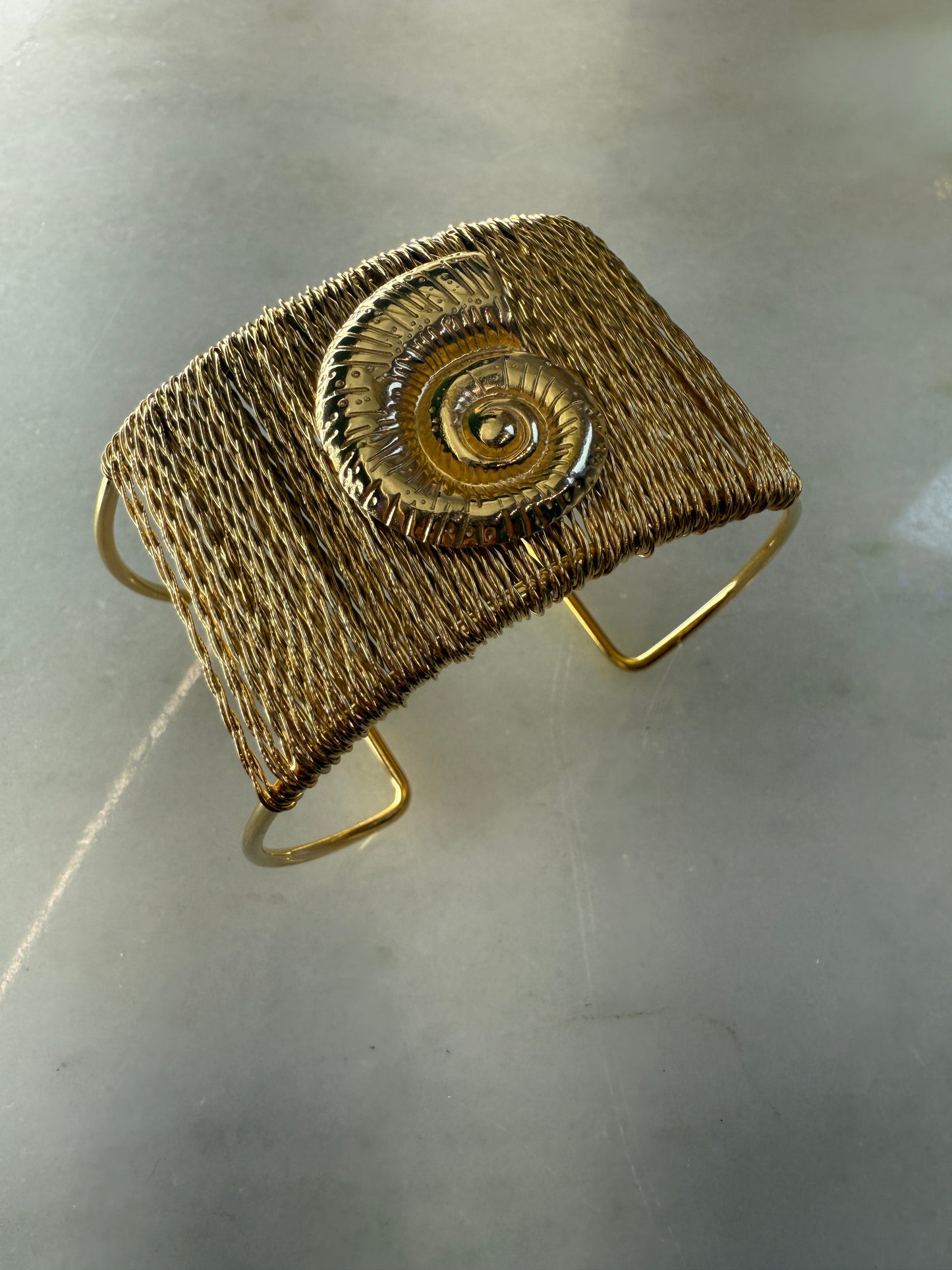 Ancestral | Spiral Shell Bracelet