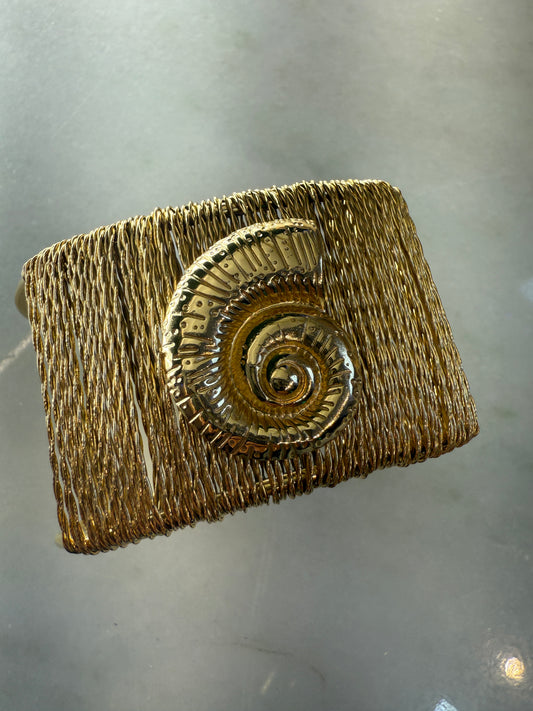 Ancestral | Spiral Shell Bracelet