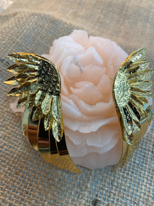 Angel Wings - Set | Gold-Plated Earrings & Bracelet