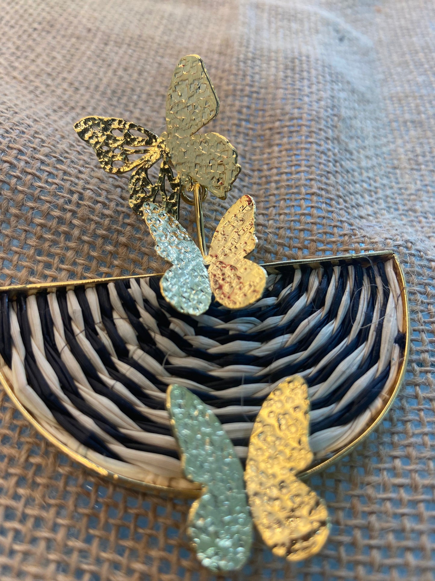 Iraca | Butterfly Earring