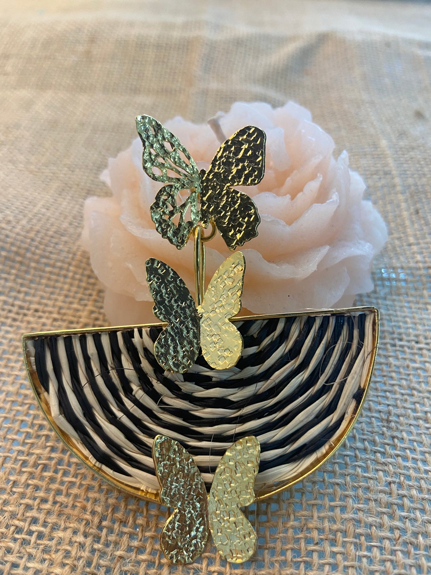 Iraca | Butterfly Earring