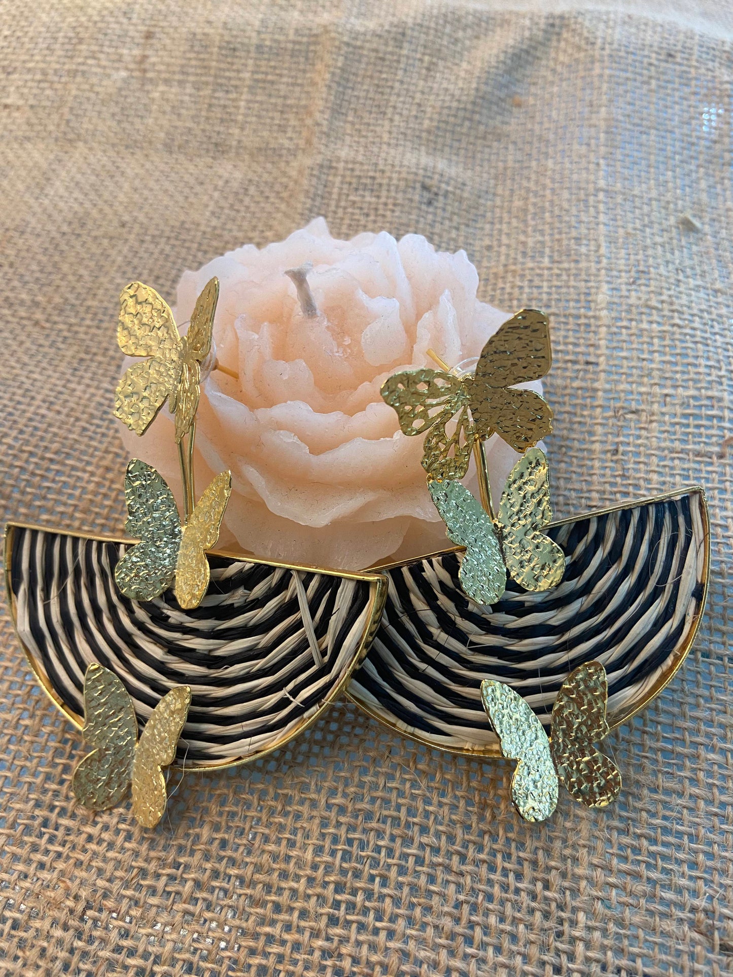 Iraca | Butterfly Earring