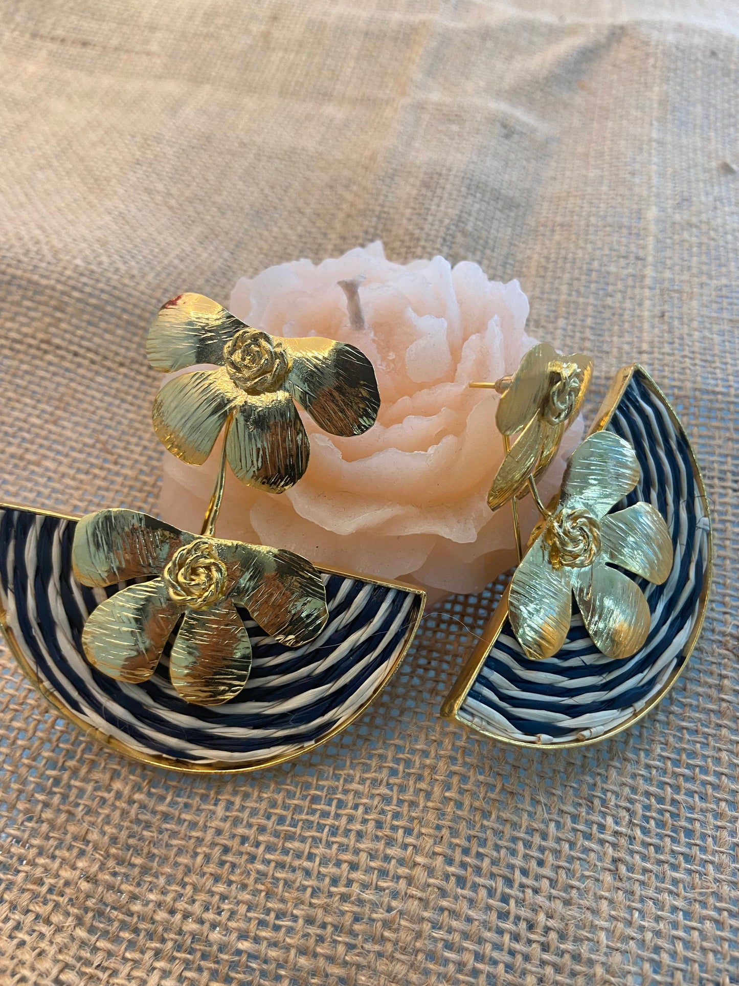 Iraca | Flower Earring