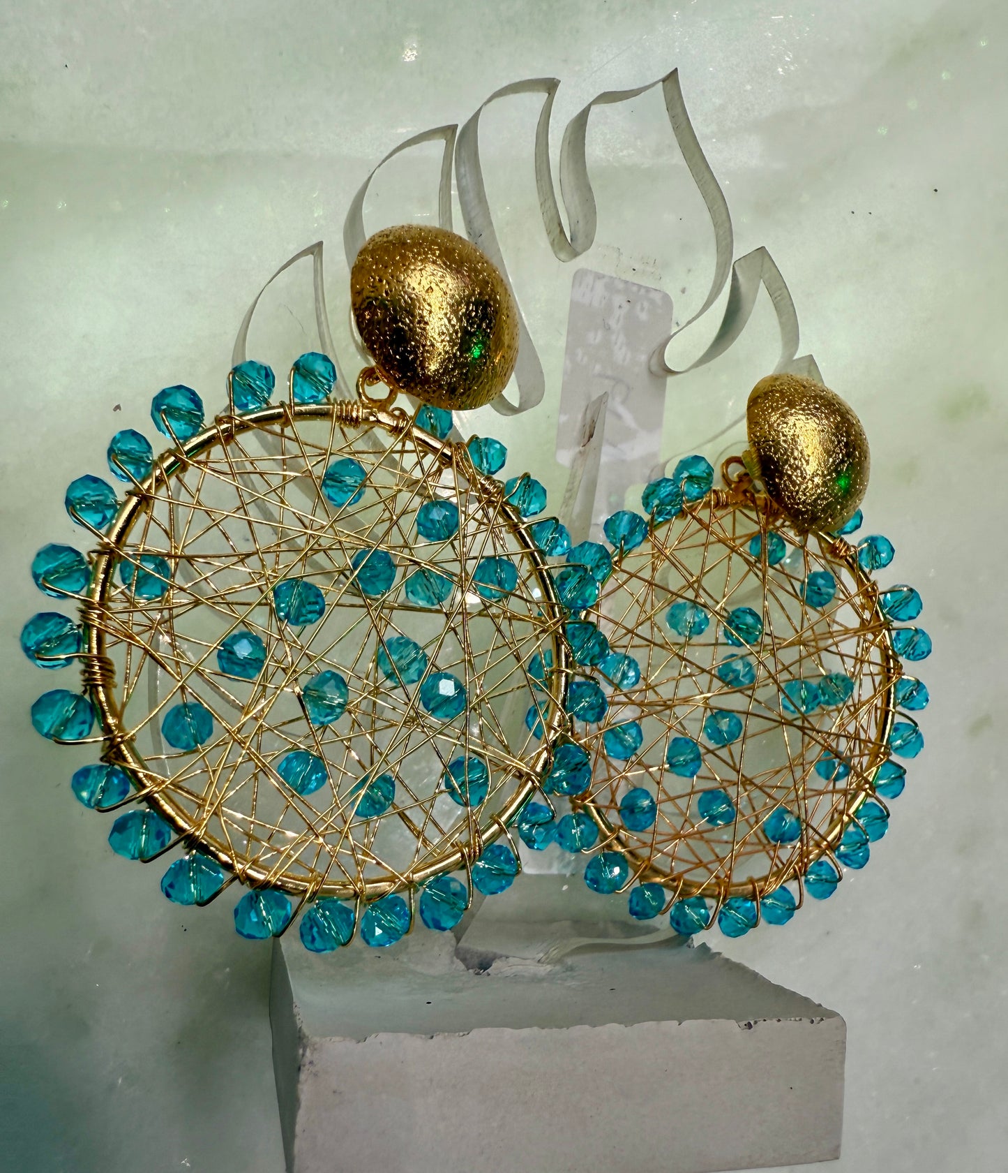Ocean Web Earrings