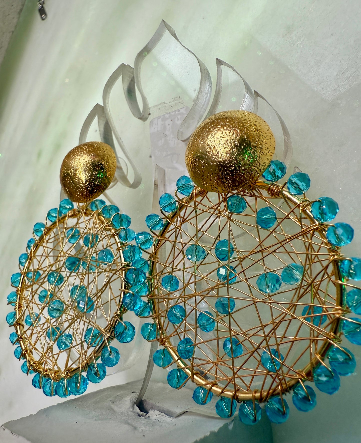 Ocean Web Earrings