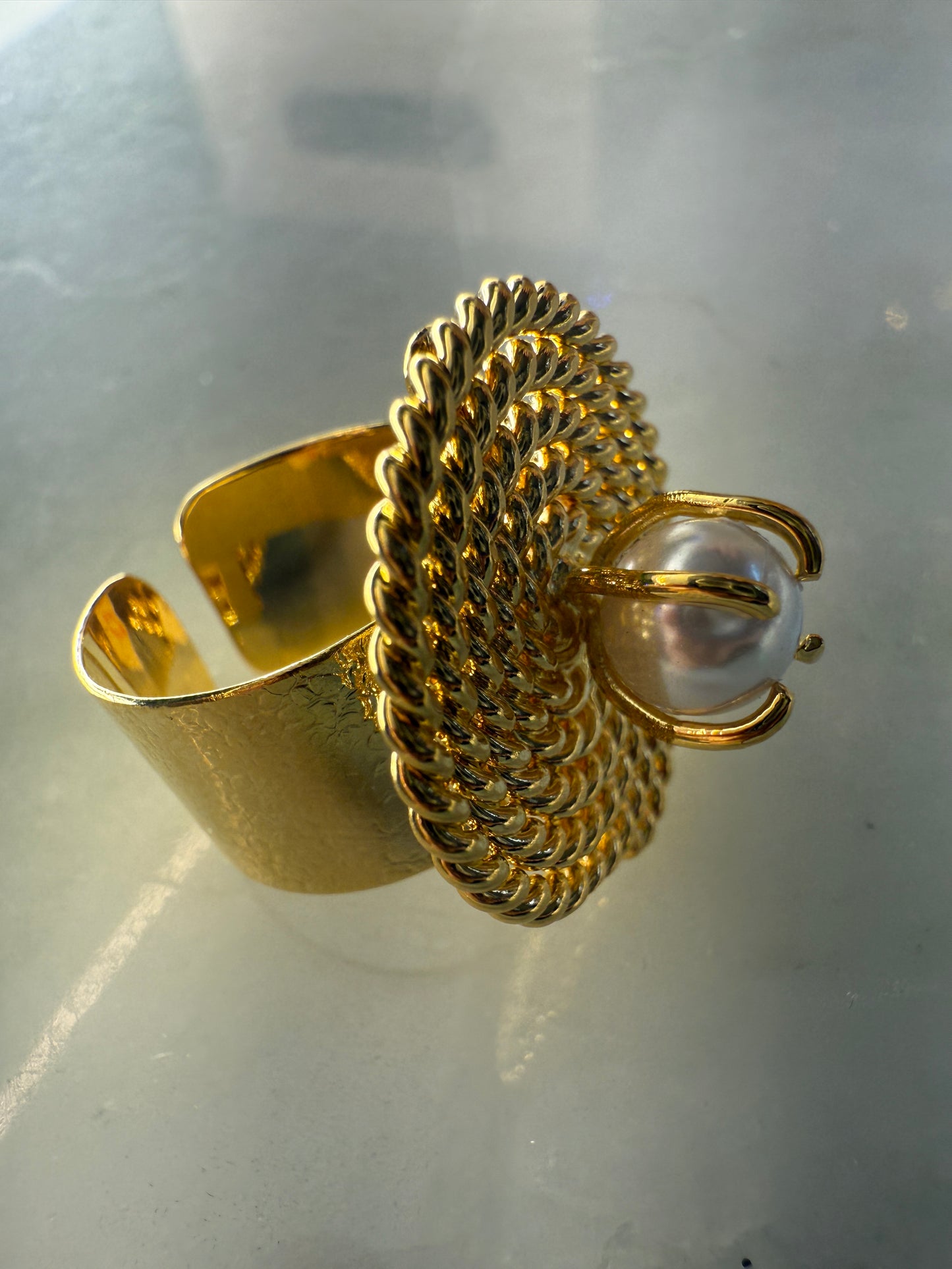 Perla Solar Ring