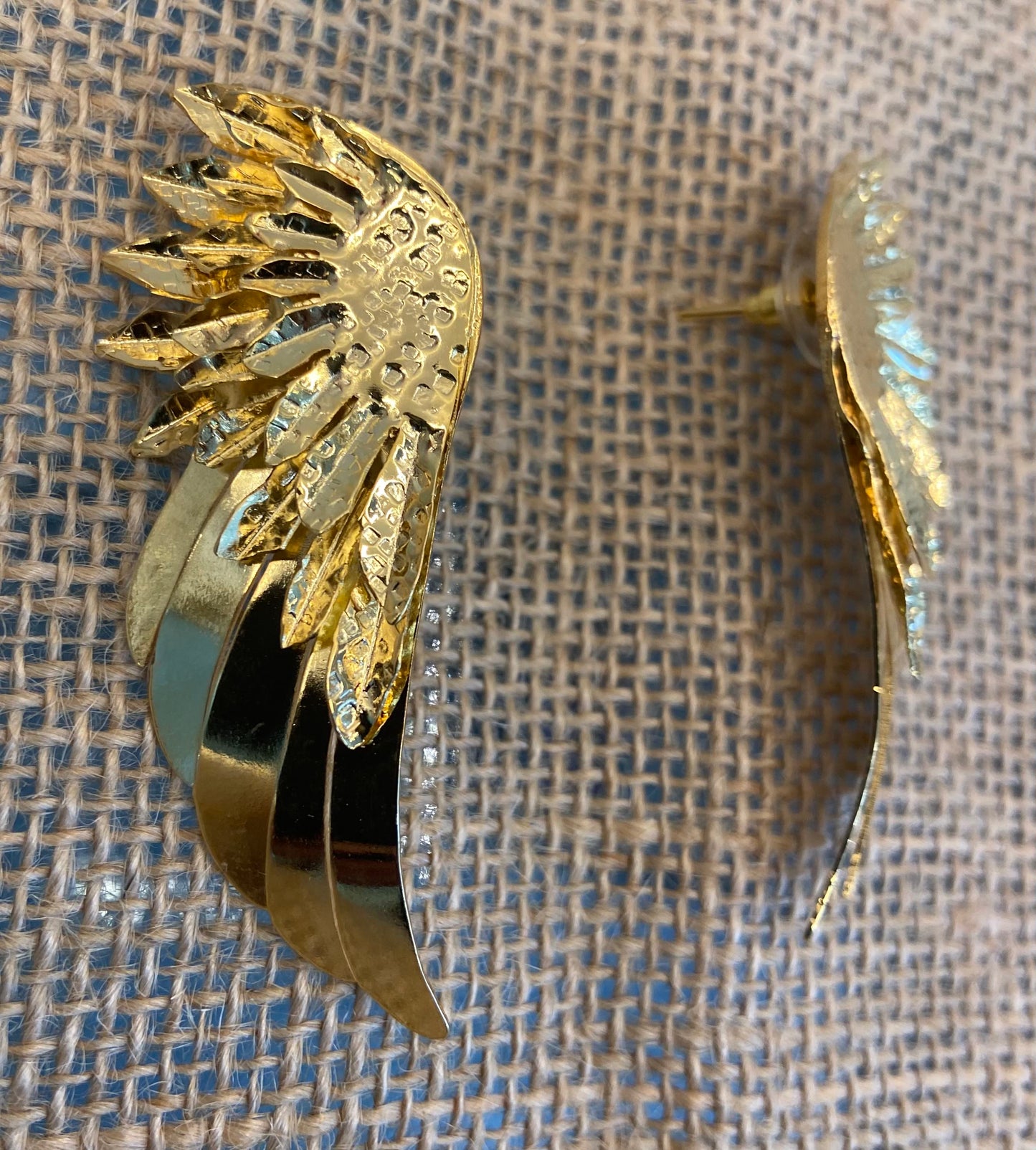 Angel Wings - Set | Gold-Plated Earrings & Bracelet
