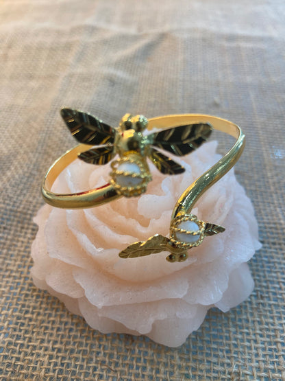 Bee & Pearl | Gold-Plated Bracelet