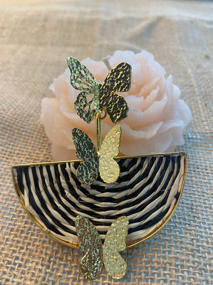 Iraca | Butterfly Earring